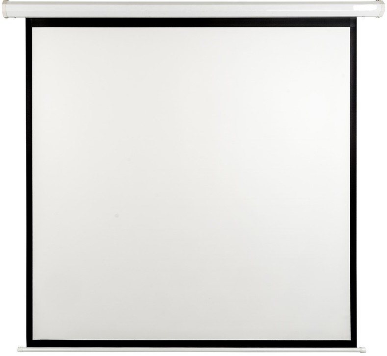 پرده پروژکتور دیواری 2متری/سقفی برند MK تولید داخل (نو آکبند) سفید