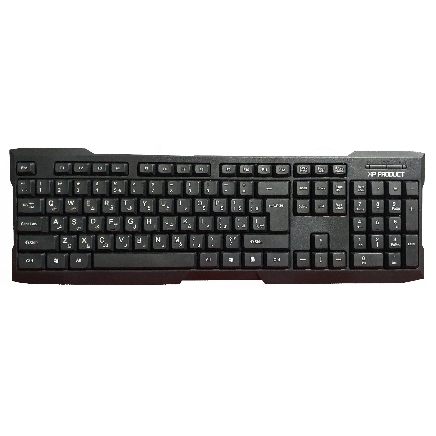 موس و کیبرد بی‌سیم XP Product با دکمه های فارسی