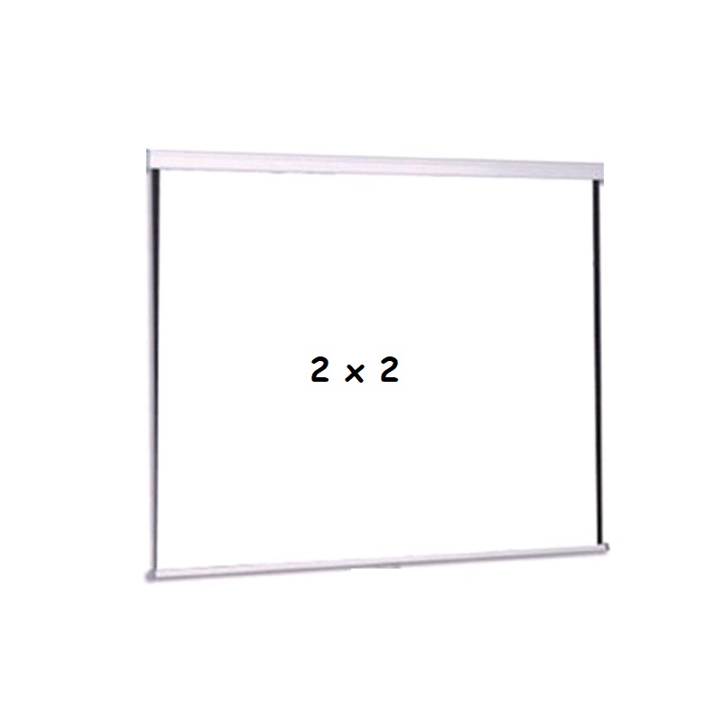 پرده نمایش پروژکتور سقفی و دیواری تاشو 2 در 2 (2 متری) با افتخار تولید داخل