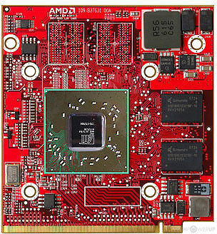 کارت گرافیک ای ام دی AMD Radeon HD 6570M