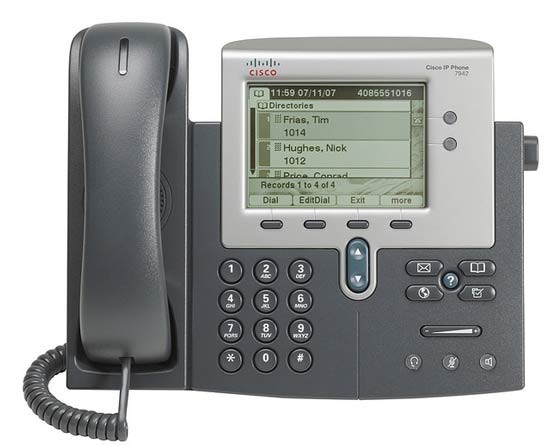 تلفن استوک آی پی سیسکو Cisco IP Phone 7942