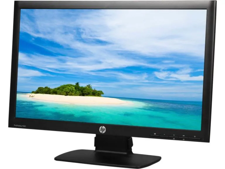 مانیتور اچ پی مدل P221 سایز 22 اینچ LED HP