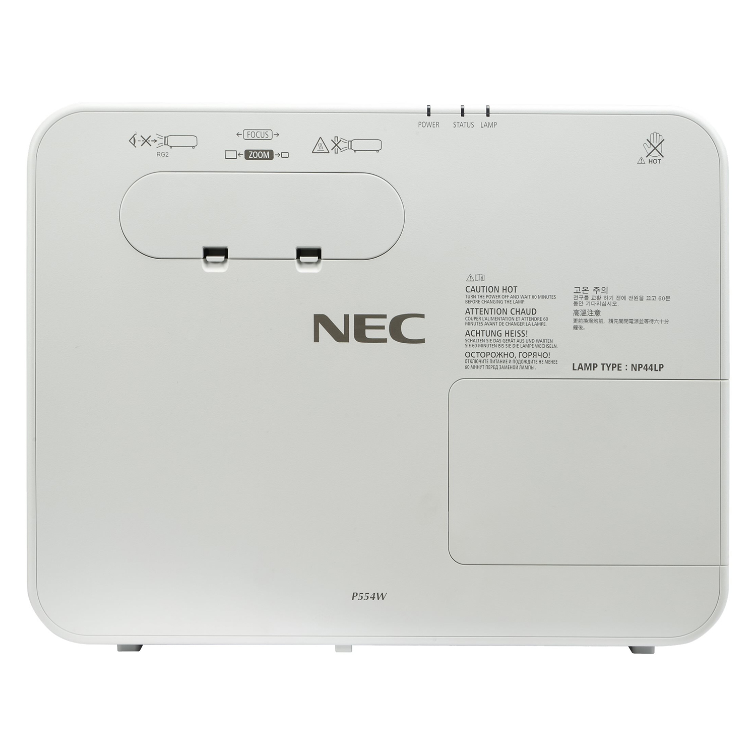 ویدئو-پروژکتور-ان-ای-سی-استوک-nec-مدل-p554